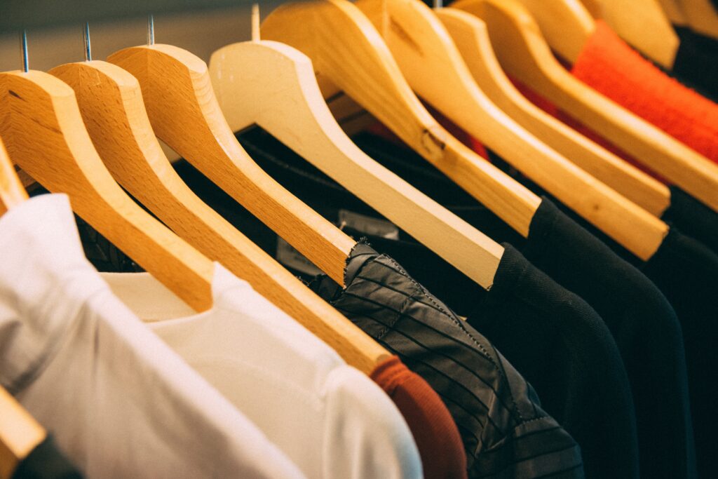Imagem de roupas quentes